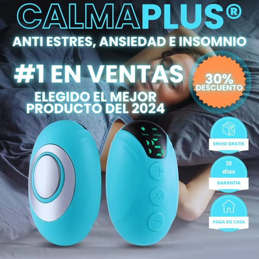 CalmaPLUS® - Alivia la Ansiedad, el Estrés y el Insomnio🎁